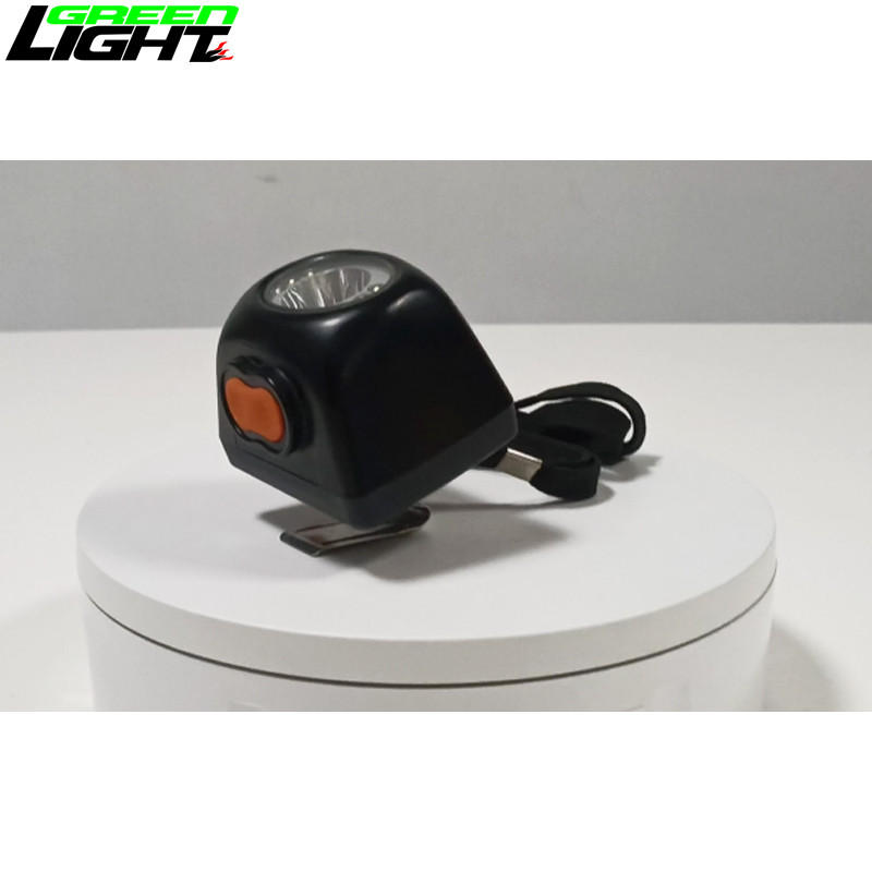 4500 MAh Underground Mining Cap Lamps IP68 With Safety Rope Digital Screen