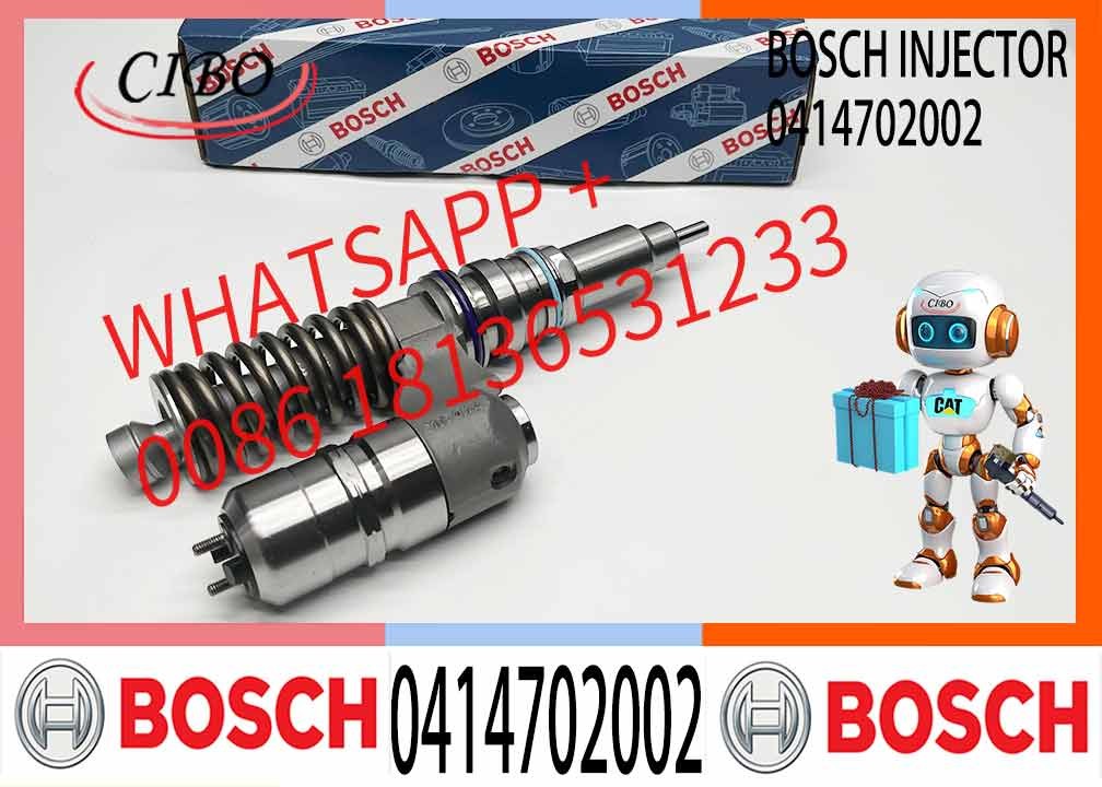 Genuine Diesel Common Rail Fuel Injector 0414702002, 3165869, 0414702017, 5236686, 5237146, 8113286, 3165874, 3964829