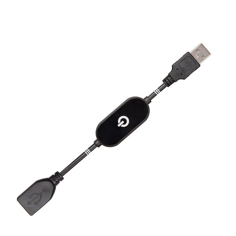 Touch Dimmer Switch Male to Female Type a USB Extension Cable for Led Strip Lights
