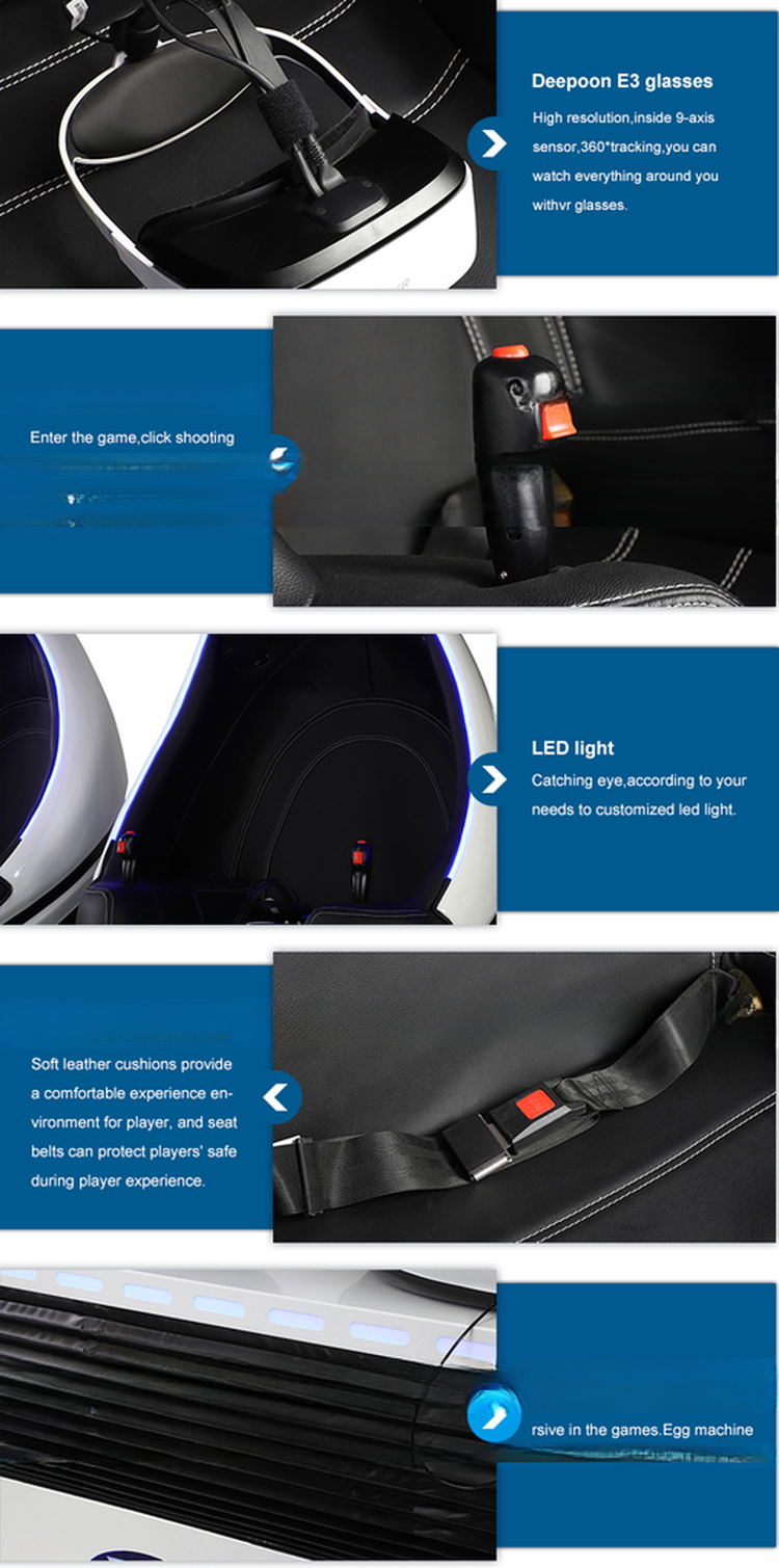 Dreamland High quality 9d vr simulador virtual reality vr cinema simulator vr chair for sale