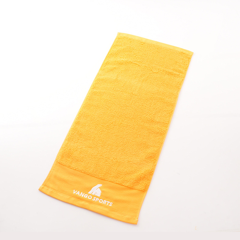 Customized Logo Cotton Towel Absorbs Water Efficiently and Leaves No Lint Behind