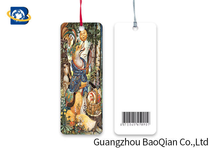 Giveaway Gift / Premium 3D Effect Printing , Flipped Personalized Book Marks