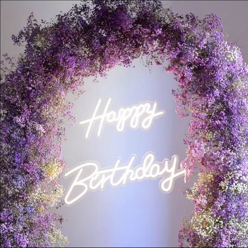 Acrylic Neon Flex LED Neon Sign for Custom Outdoor Logo and Voltage DC12V/AC110-220V