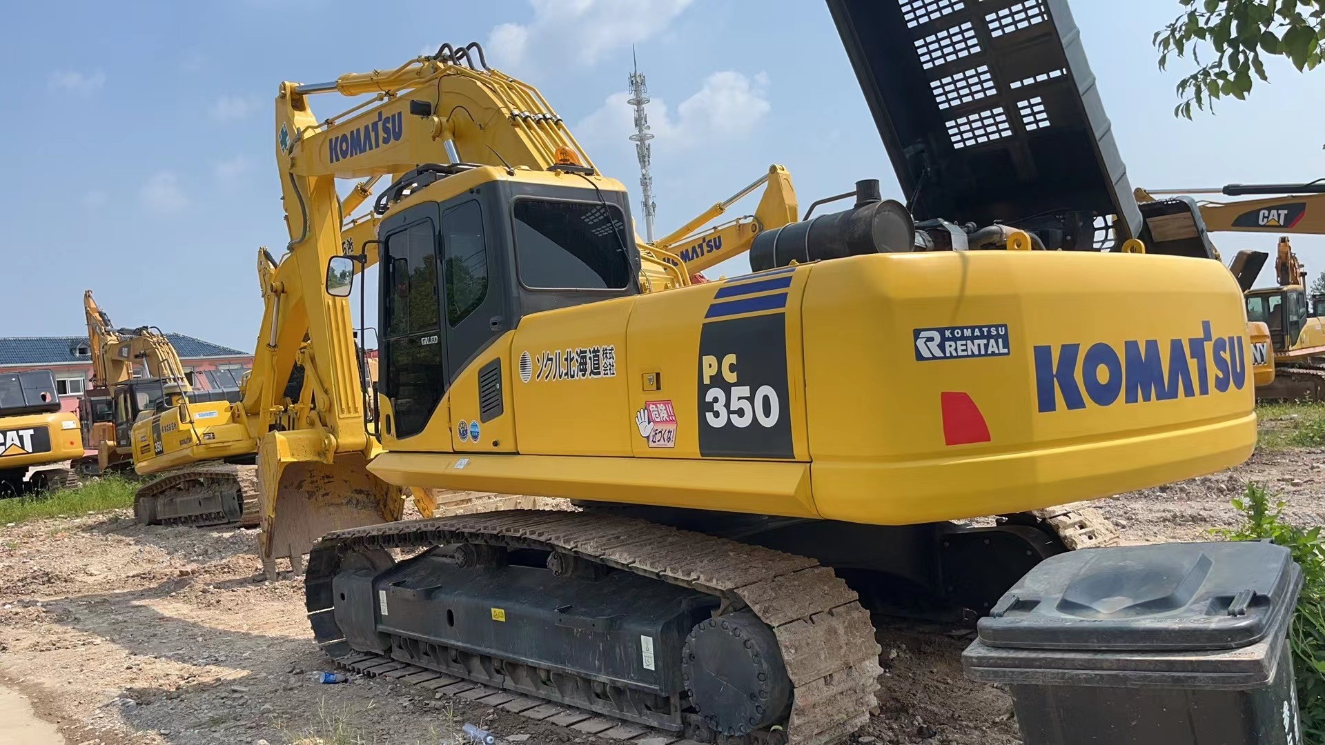 Used Komatsu Digger PC350-7 Used 35ton Big Type Crawler Excavator Large-Scale