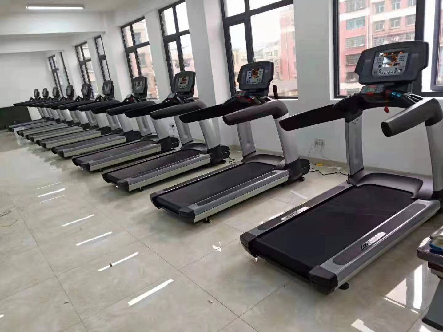Walking Pad Treadmill Machine Heavy Duty Cardio Training 3.0HP Gym Equipment