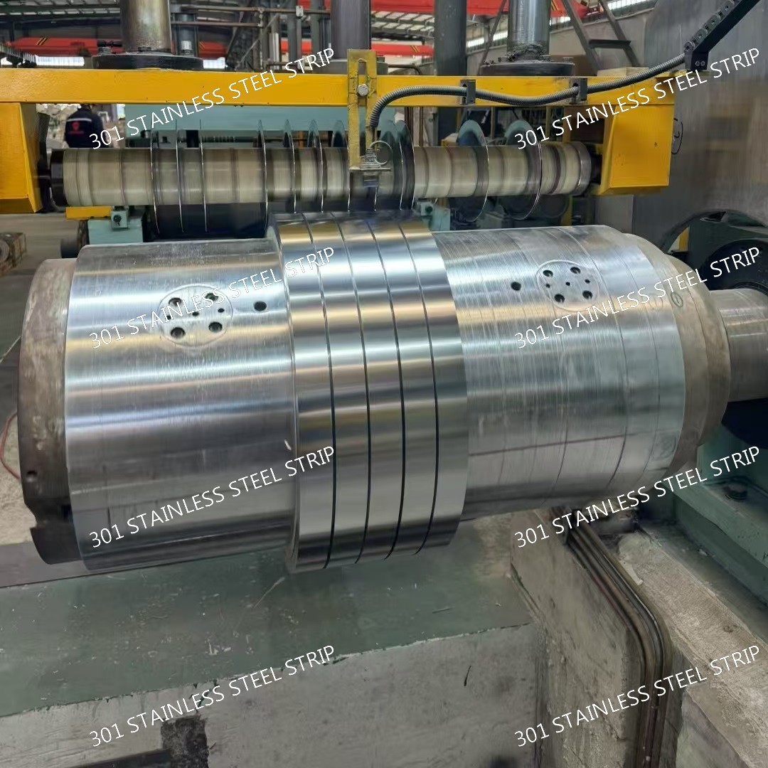 ASTM A666 301 Full Hard Stainless Steel Strip High Strength Cold Rolled Strips For Automotive Parts