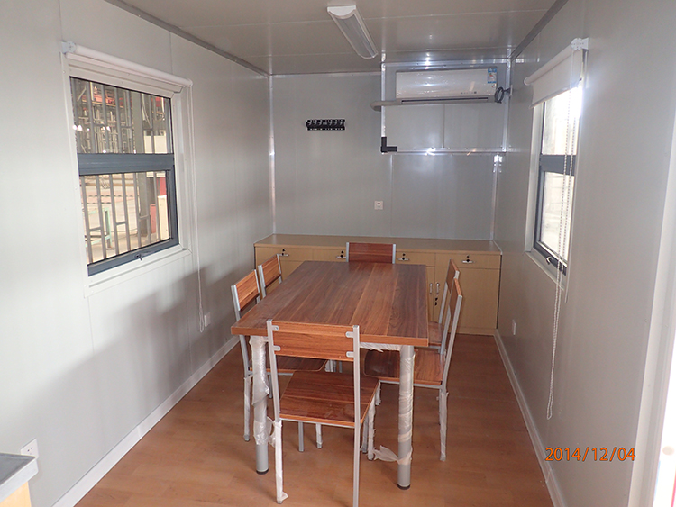 20ft Dining Room Mobile Prefab Tiny Shipping Container House