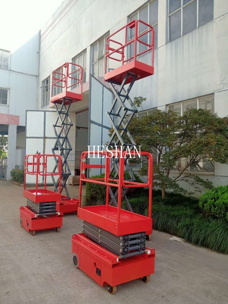 300kg Mobile Hydraulic Scissor Lift 3.9M Self Propelled Electric Scissor Lift
