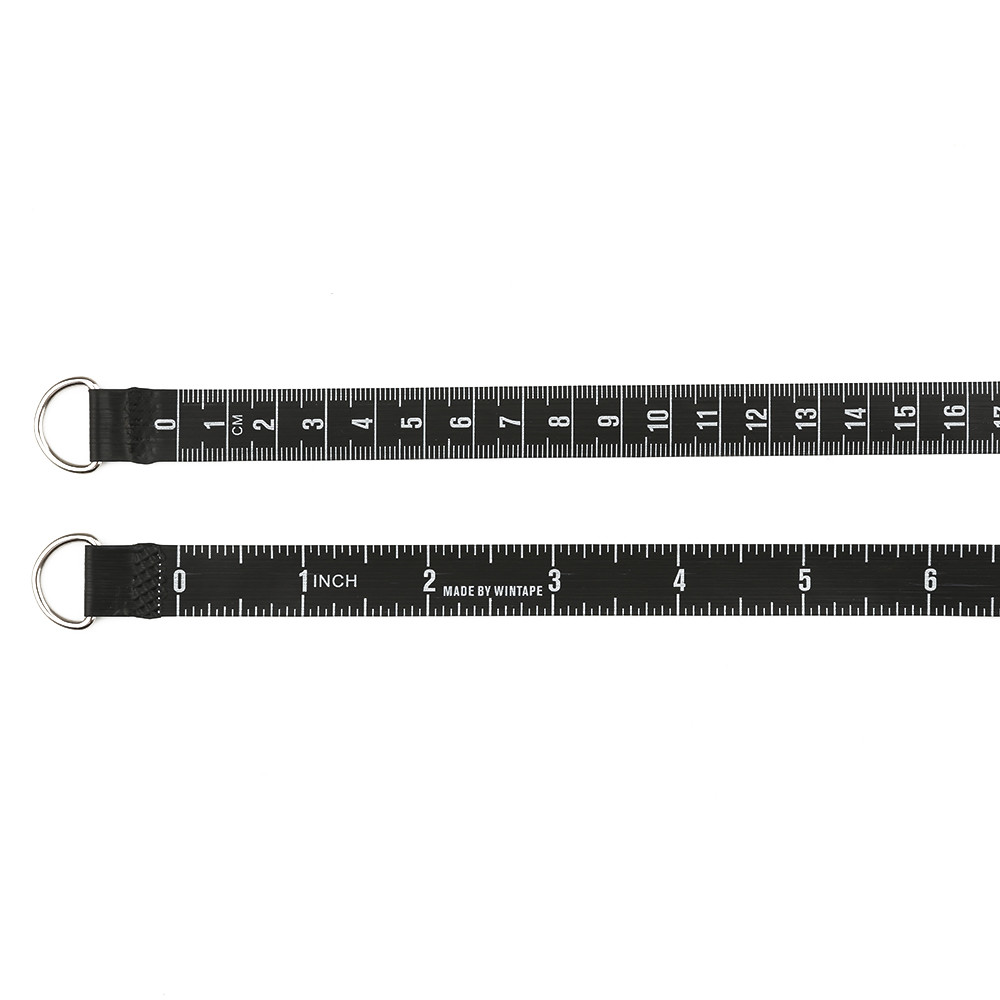 Wintape Clear Large Numbers 100 Inches 2.5meters Extra Long Black Tape Measure For Clothing Designer