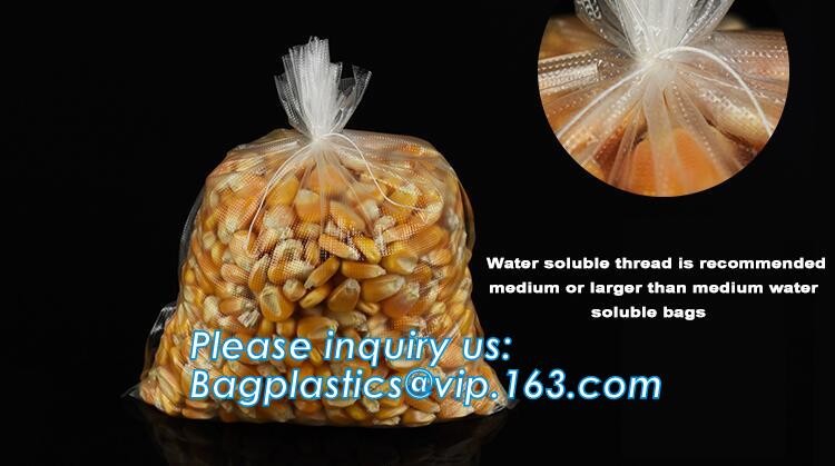 Soft PVA Water Soluble Plasticfishing Lure Packaging, Bait Bags ForFishing, Dissolved In Water Fish