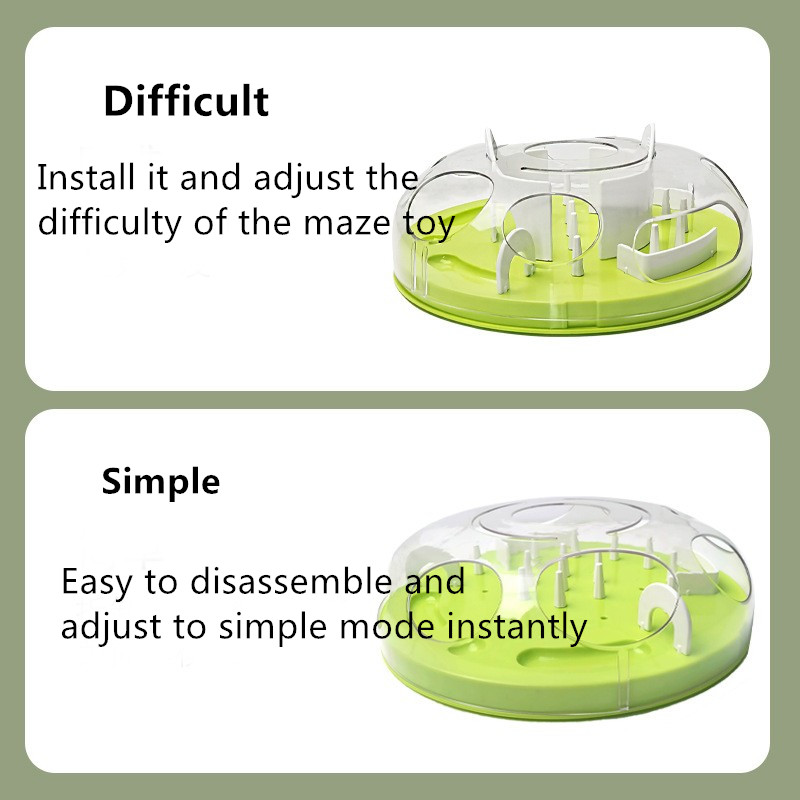DIY Cat Predation Play Maze Toy Training Missing Cat Supplies