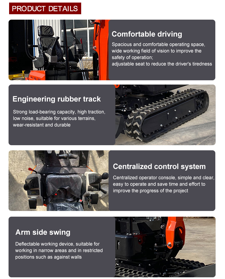 HT18U Mini Excavator