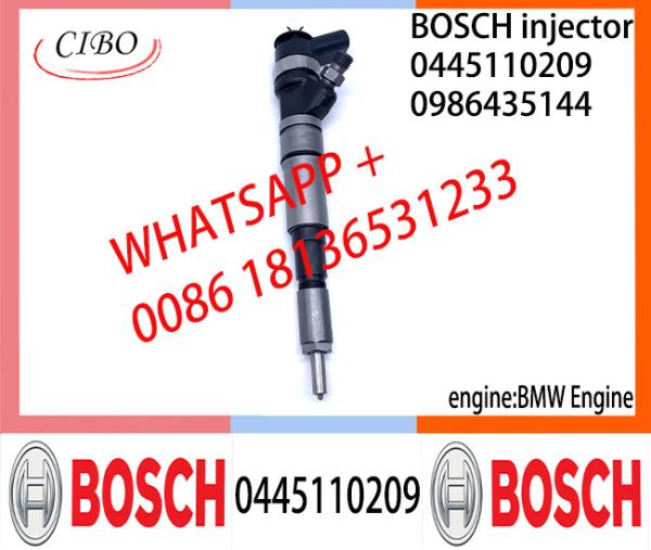 BOSCH Common fuel Injector 0445110209 0986435144 13537790117 13537794435