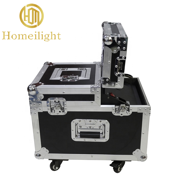 Limited Insurence 600w Dual Hazer Machine Fog Smoke Haze Machine DMX 512 with Flight Case
