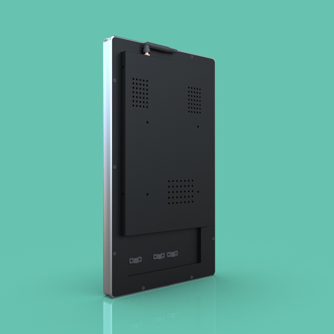 JP1306 13-Inch Portrait Wall-Mounted Biometric Face Scanner Access Control Device a Android mainboard with 4GB RAM and 16GB storage