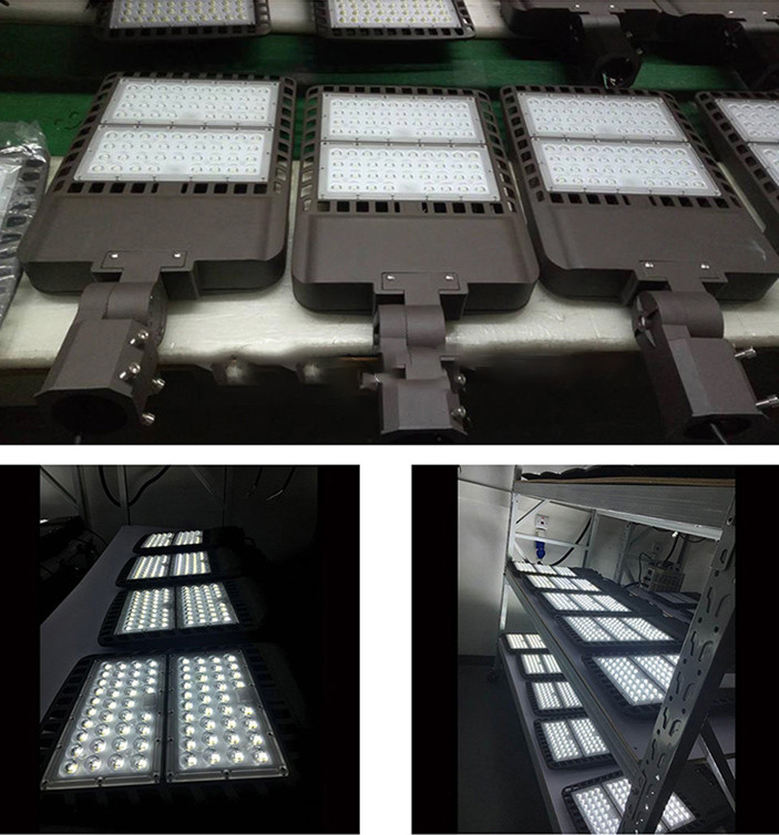 Smart dimming 60w 80w 100w 200w 300w led street light modular with sosen 10kv surge protection
