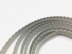 50cycles Elastic Reflective Tape Silver Color With Double Reflective