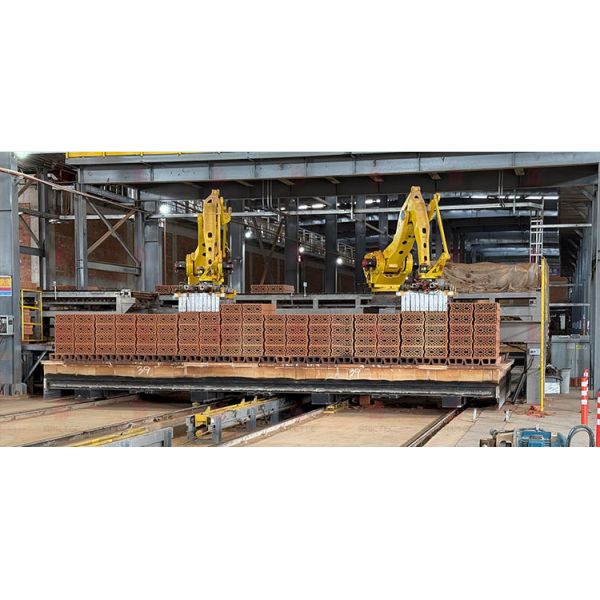 Fully Automatic Robot Loading Brick Packaging Machine with One-Touch Brick Type Switching for Efficient Brick Unloading System Fully Automatic Block