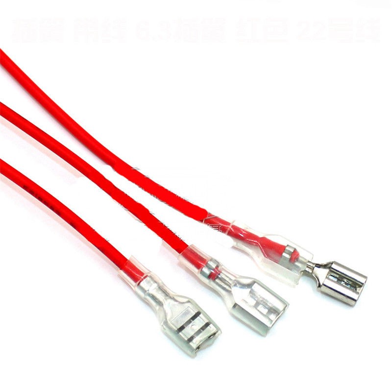 JST 2 Pin 22AWG Male Female Connectors for Waterproof LED Strip Home Appliance in Red
