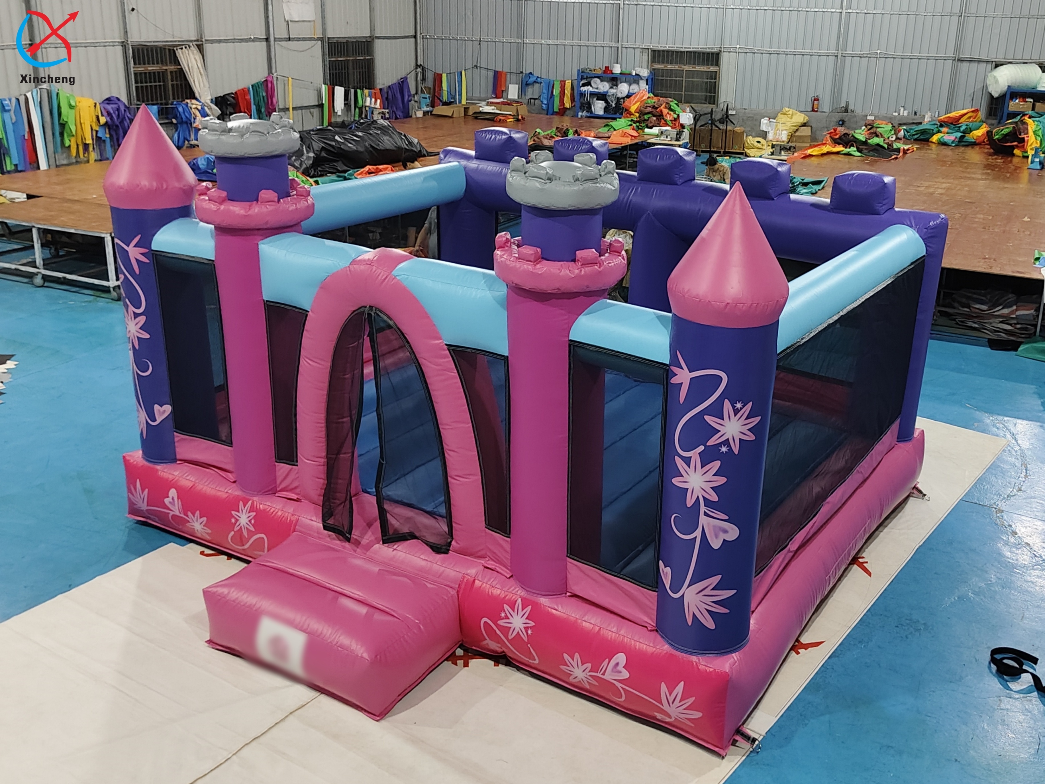 Commercial Grade Bounce House Princess Castle Kids Inflatable Bounce House