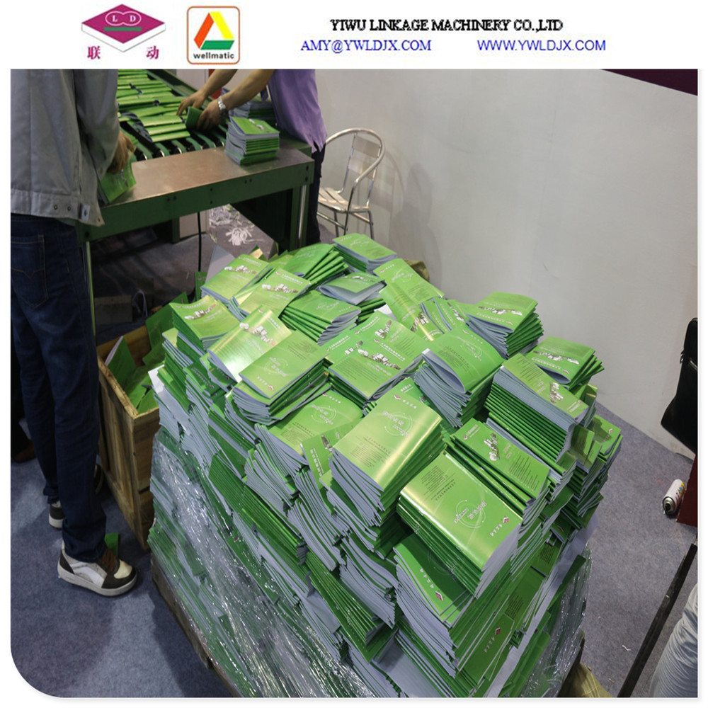 Fully Automatic Exercise Book and Notebook Making Machine Designed for Printing Press