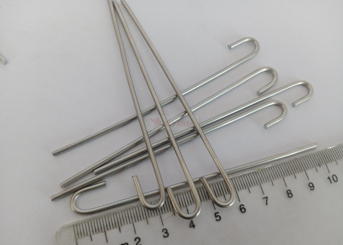 Stainless Steel Wire Mesh Fastener Clips 2.0x100mm To Secure Solar Panels Mesh