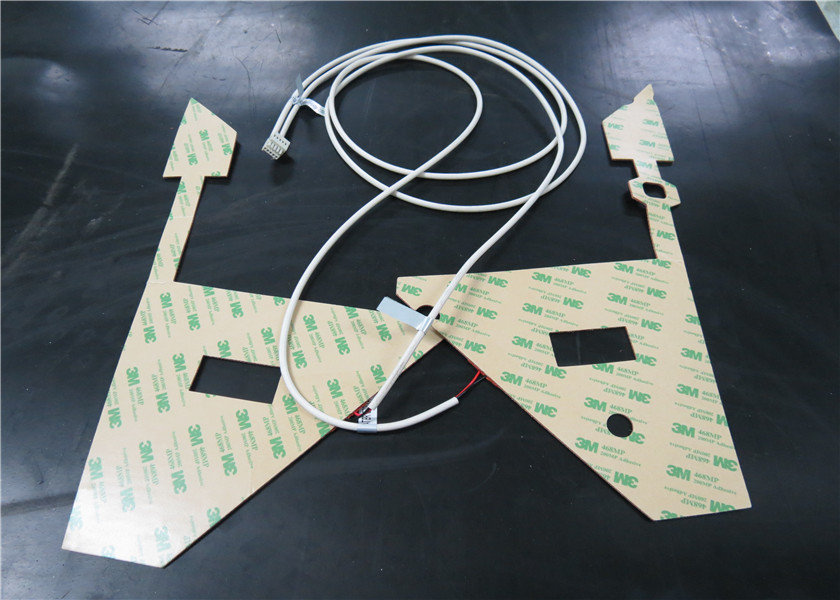 High Thermal Efficiency Flexible Heaters Silicone Rubber Easy Operation