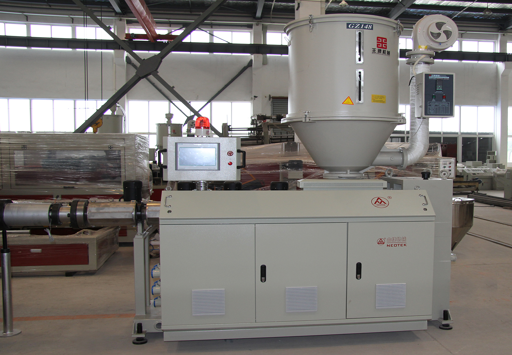 110-200 HDPE Micro Pipe Extrusion Line for Manufacturing Plant Quick Installation