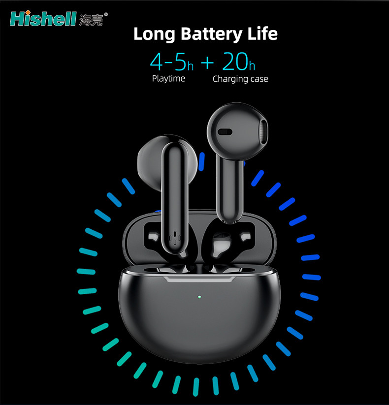 30mAh TWS Wireless Ear Buds Bluetooth Cordless Waterproof Earbuds 300mAh Box