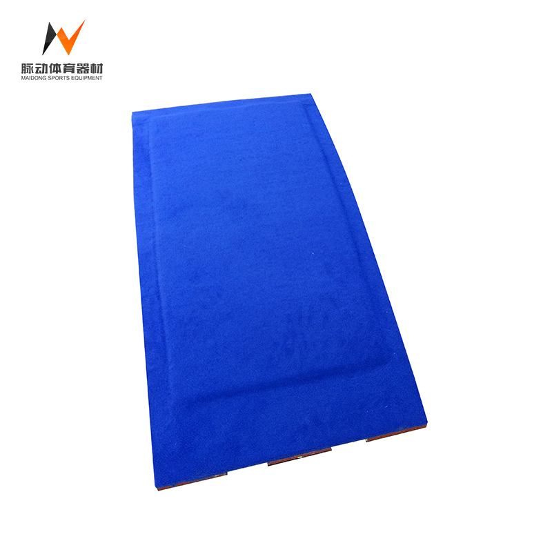 Blue Professional Competition or Training School Gymnastic Jump Spring Board with 9 Springs