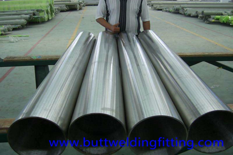 Seamless Super Duplex Stainless Steel Pipe 6 - 12m Length UNS S32760