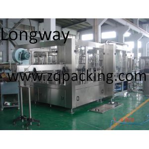 China automatic carbonated sparkling water filling machine on sale