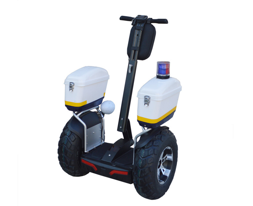 E8-2 4000w Double Battery Two Wheels Electric Chariot Scooter With 21 Inch Tire