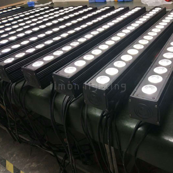 Big Lens 18 Dot DMX Dimmable Wall Washer RGBWA 5in1 LED Bar Lights for Party Wedding Events