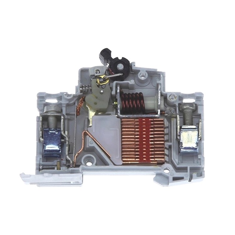 2P 32A Modular MCB Circuit Breaker Plastic Clip Fixed For Lighting Distribution