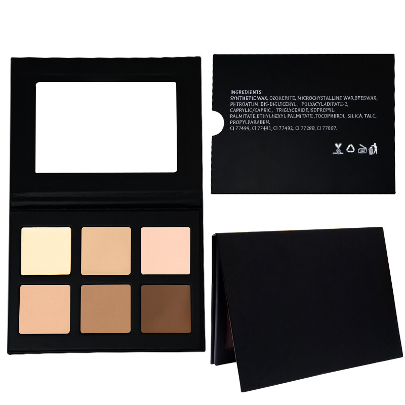 Bronzer Palette 6C Colors Face Makeup 2.5g Highlight Make Up Palette