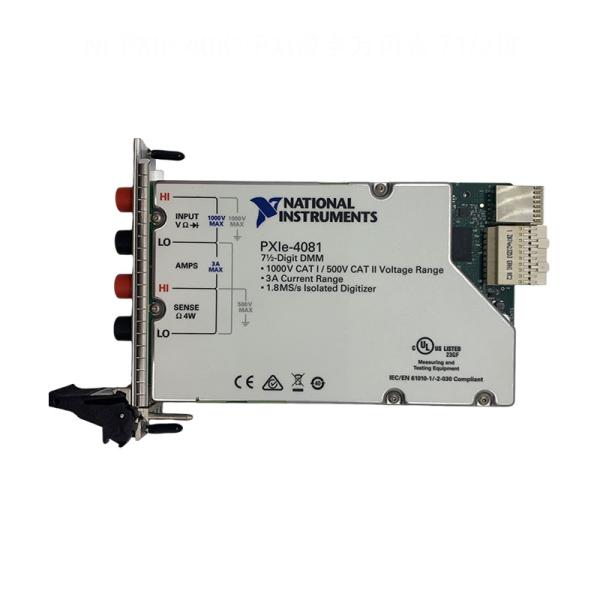 NI-PXIe-4081 PXI Digital Multimeter 1000V Electronic Test Instruments For Precision Testing