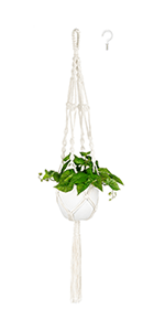 artificial plants macrame plant hanger fake hanging plant