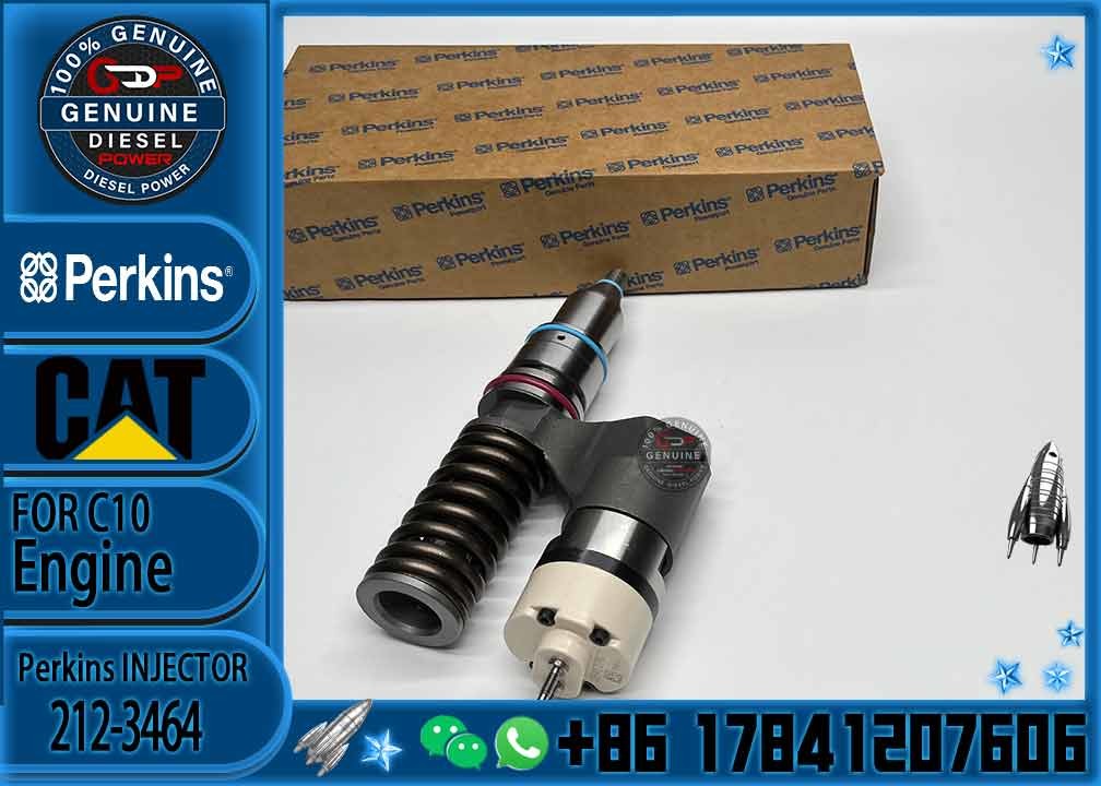 Diesel Engine Fuel Injector 212-3464 For CAT C10 C11 C12 C13 Diesel Engine 3176 3196 Excavator