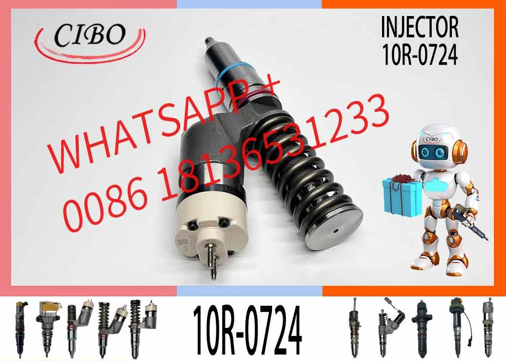 Common Rail Injector Fuel Injector 253-0616 253-0618 253-0597 291-5911 10R-0724 For C15 C18 Excavator C27 C32 3406E
