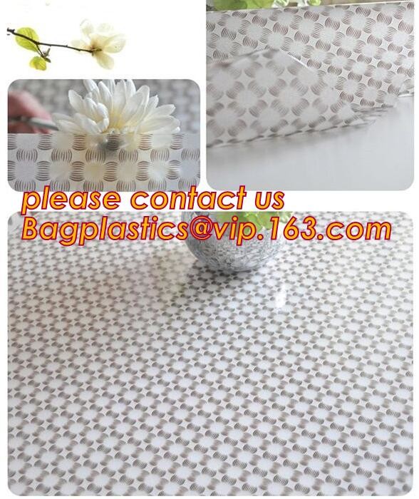 Custom PVC Woven Decorative Table Mat Placemat,Dining Room Hot Food Woven Fabric Vinyl PVC Table Mat,placemats pvc dinin