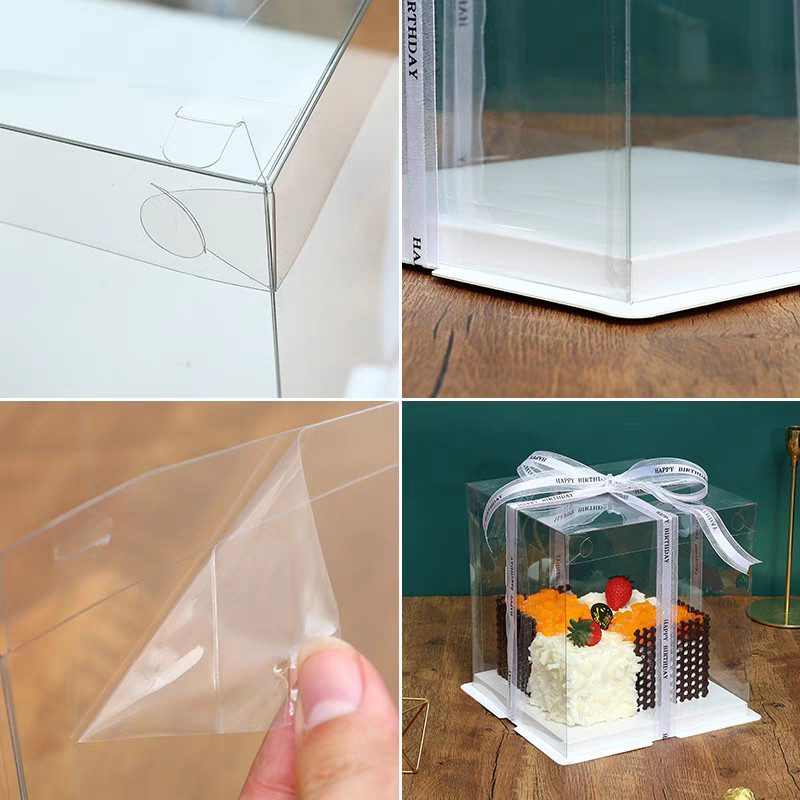 Custom Order Accepted Cake Packaging Boxes with AI CDR Or PDF Design Requirement and Matt Lamination