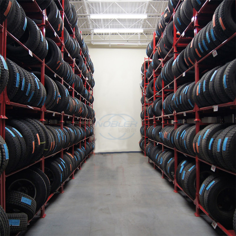 Warehouse Tyre Racking Tire Rack For Storage Collapsible
