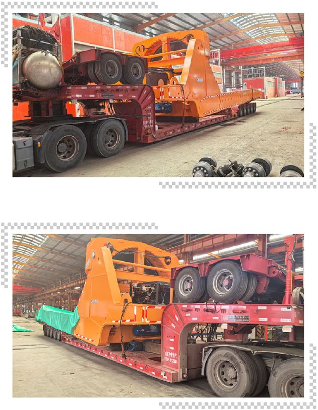 TITAN 5 Axle Windmill Blade Transport Trailer for Sale