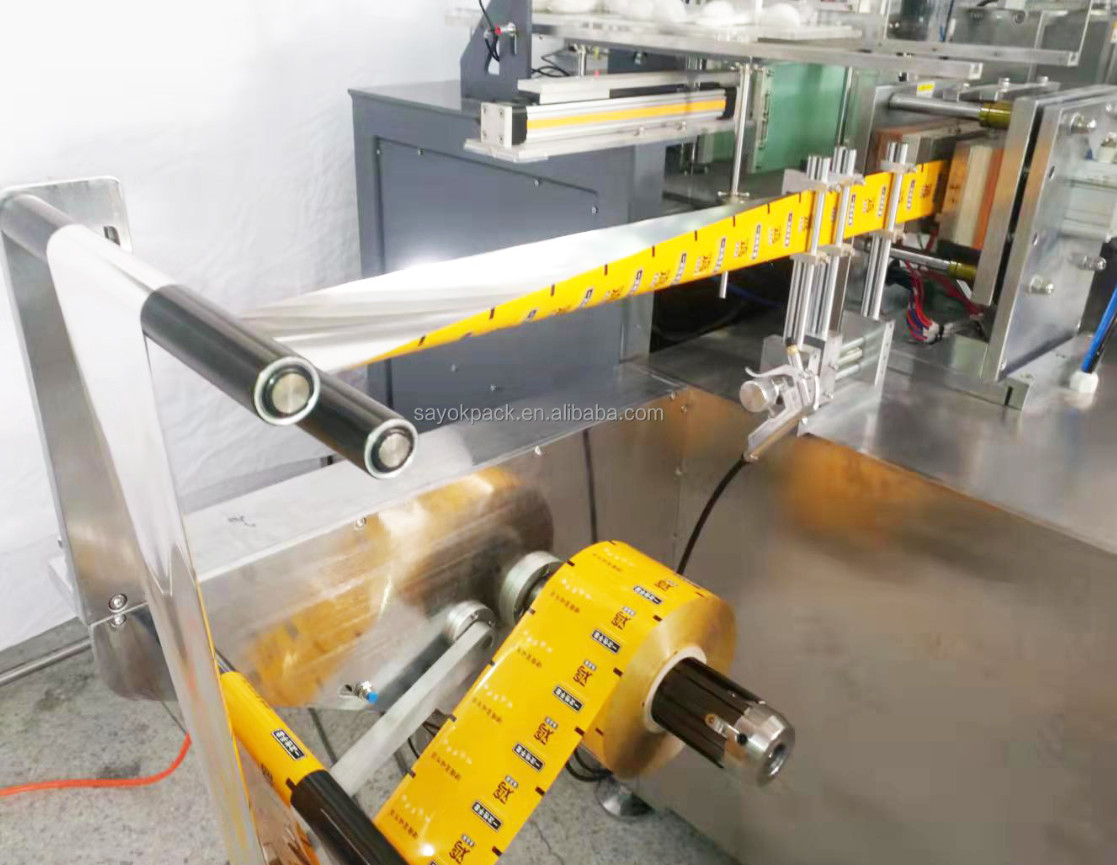 Automatic Packaging Folding And Sealing Machine Aesthetics PE Gloves