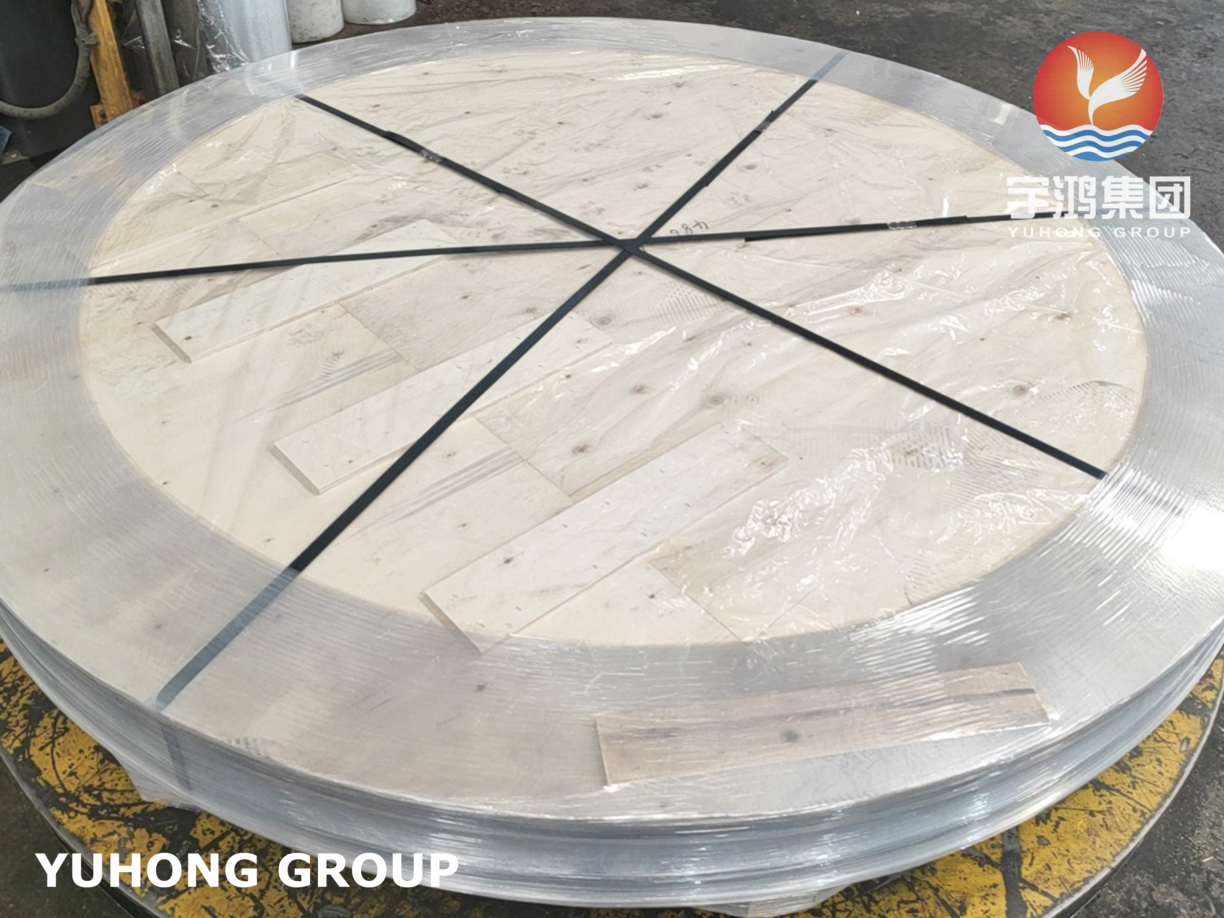 NORMALIZED CS TUBESHEET SA516 GR.70N HEAT EXCHANGER COMPONENT