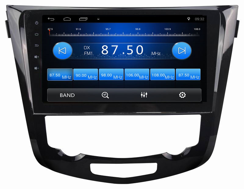 Ouchuangbo car gps radio bluetooth stereo android 8.1 for Nissan X-Trail 2014 support USB SWC wifi dual zone