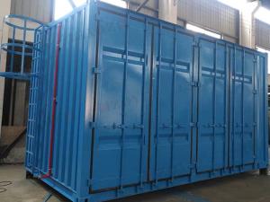 Buy cheap Blue Containerized Water Treatment Empty Containerized Ro Plant product