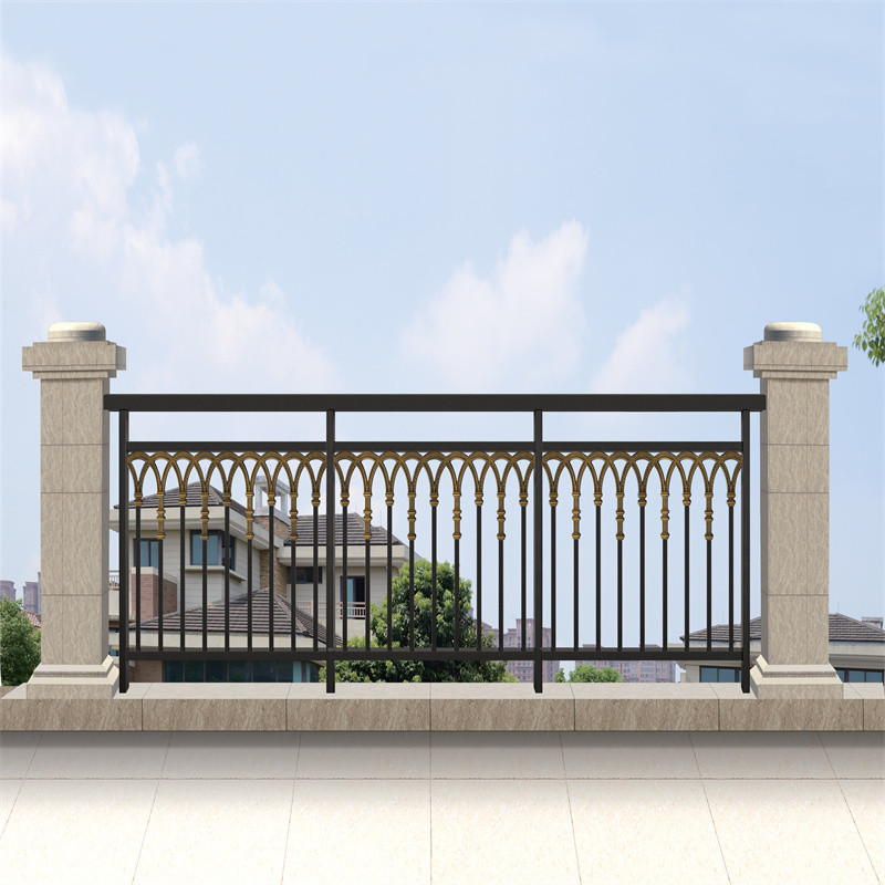 Horizontal Slat Contemporary Aluminum Railing Fence Aluminium Balustrade Systems