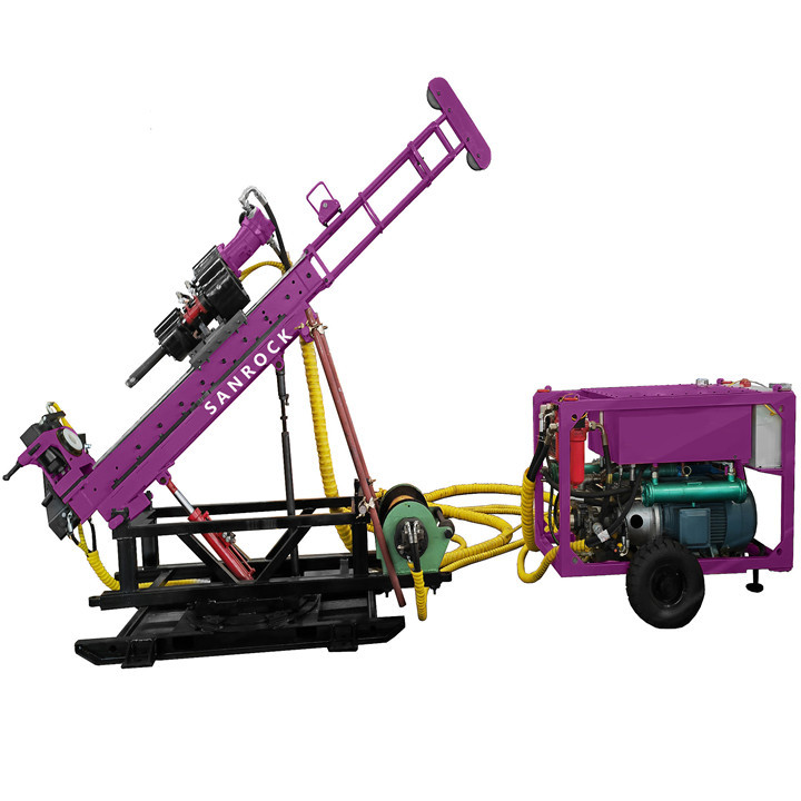 Mining Core Drilling Rig Hydraulic Horizontal Exploration Tunnel Core Drilling Rig
